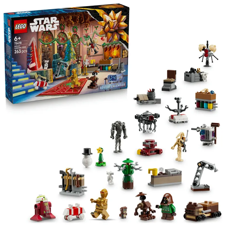 LEGO Star Wars, Kalendarz adwentowy na 2025 rok, 75418