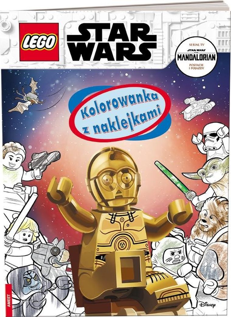 LEGO Star Wars. Kolorowanka z naklejkami