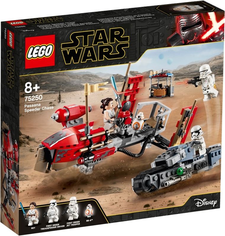 LEGO Star Wars, Pościg na śmigaczach w Pasaanie, 75250