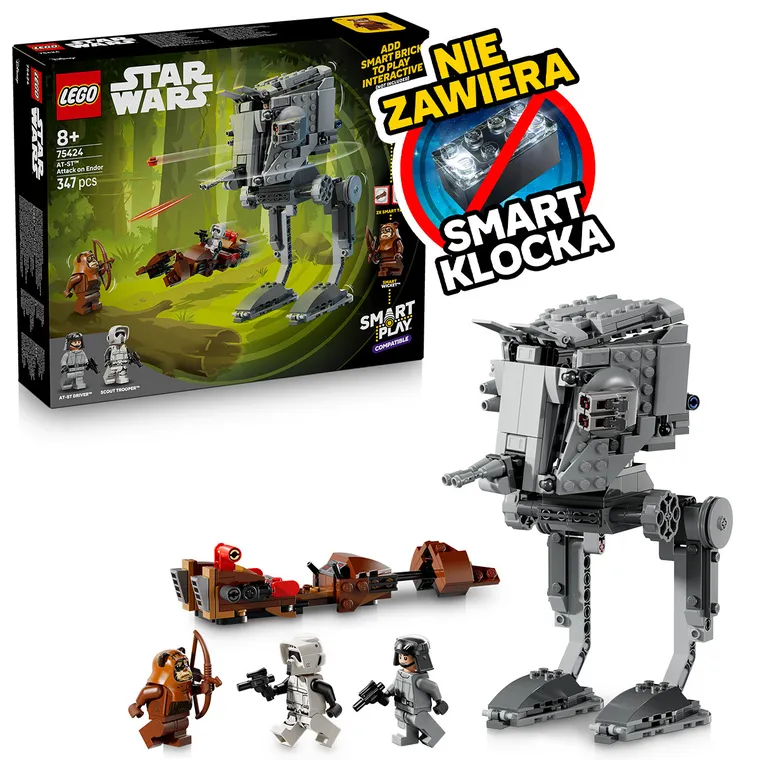 LEGO Star Wars, SMART Play: Atak AT-ST na Endor, 75424