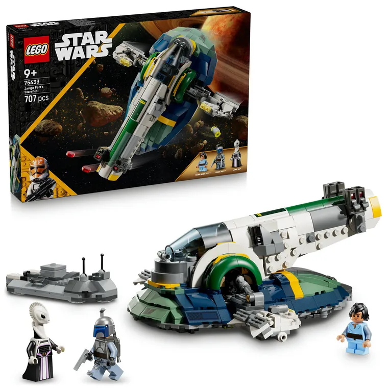 LEGO Star Wars, Statek kosmiczny Jango Fetta, 75433