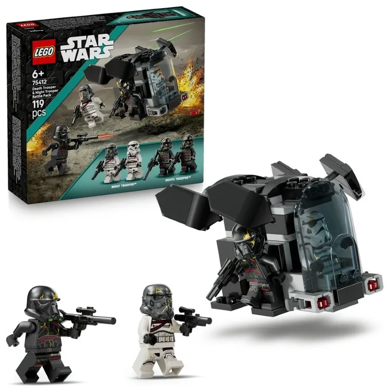 LEGO Star Wars, Szturmowiec Śmierci i nocny szturmowiec - zestaw bitewny, 75412