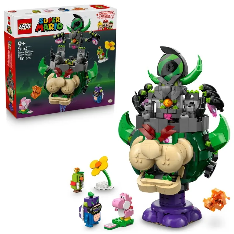 LEGO Super Mario, Prince Florian i Castle Bowser, 72042