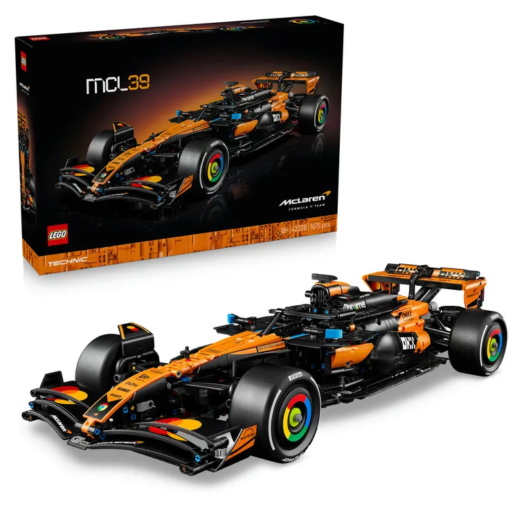 LEGO Technic, Bolid McLaren MCL39 F1, zestaw dla dorosłych, 42228
