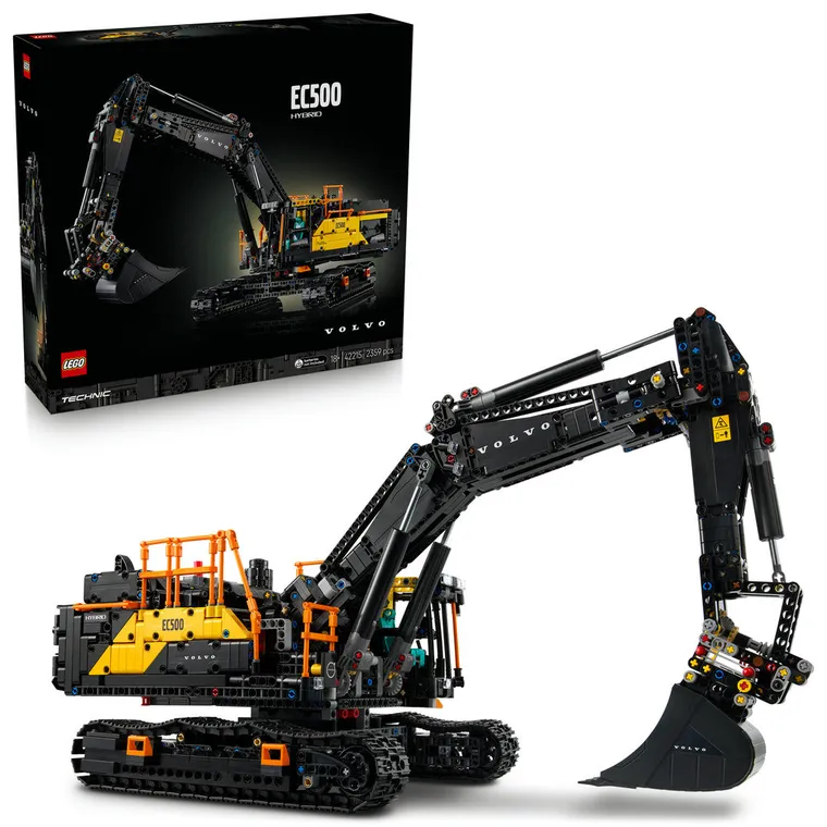 LEGO Technic, Koparka Volvo EC500 Hybrid, 42215