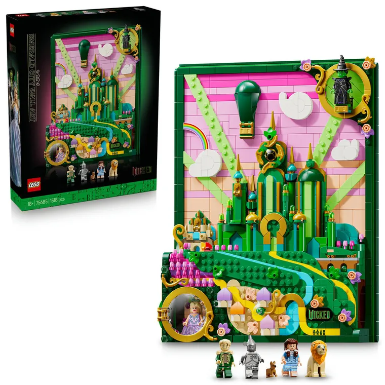 LEGO Wicked, Obraz Emerald City, 75685