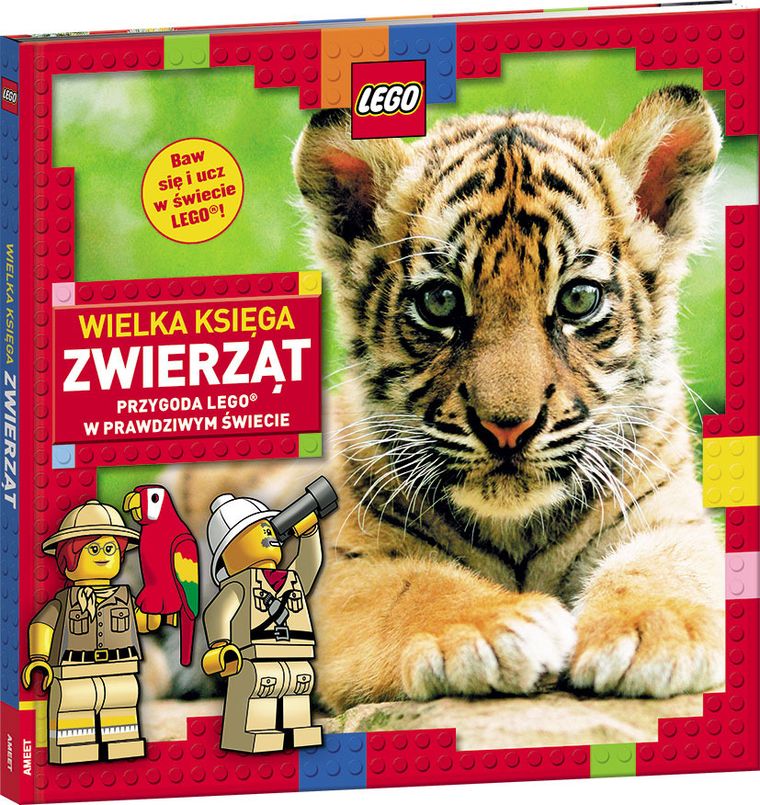 LEGO. Wielka księga zwierząt. Przygoda Lego w prawdziwym świecie