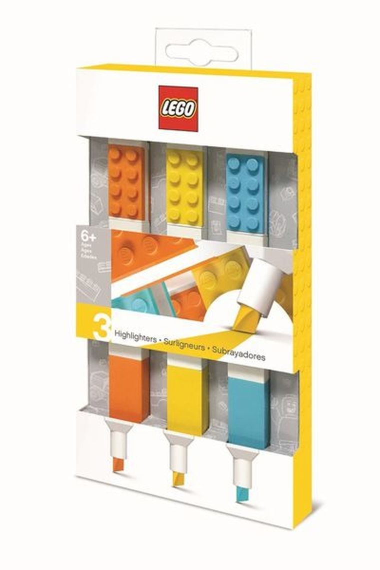 LEGO, zakreślacze, 3 szt.