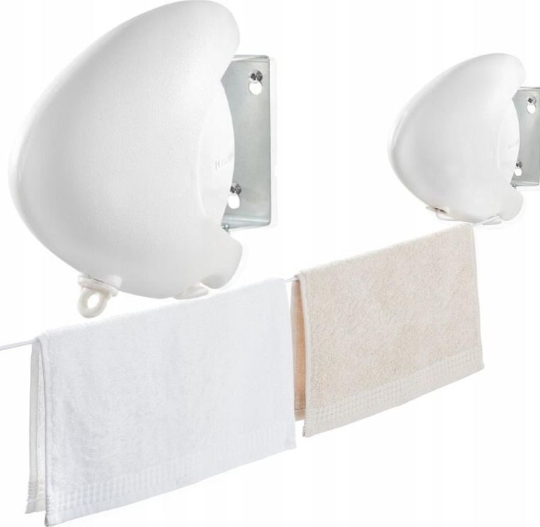 Leifheit, Rollfix, suszarka ścienna, Single 80 Longline