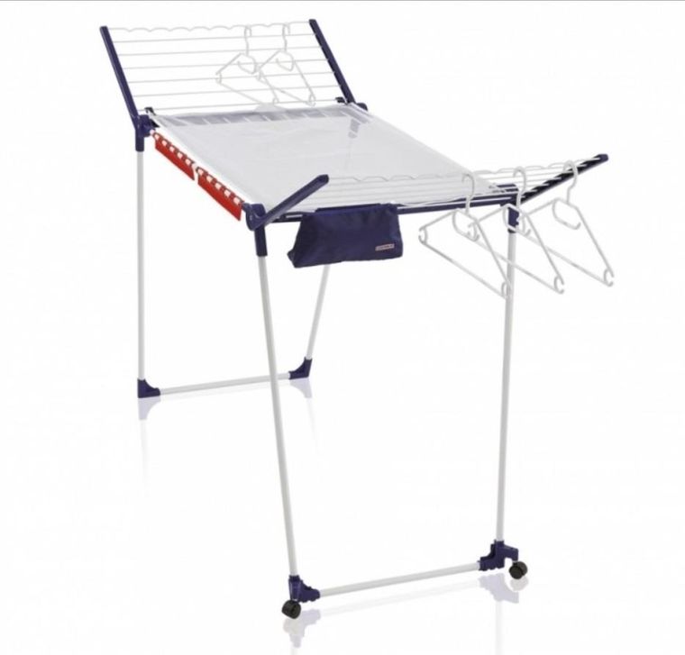 Leifheit, suszarka na pranie, Pegasus 200 Solid Deluxe Mobile 81517, stojąca, biała