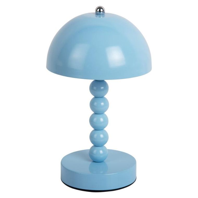 Leitmotiv, Bubbles, lampka stołowa, niebieska, 16 cm