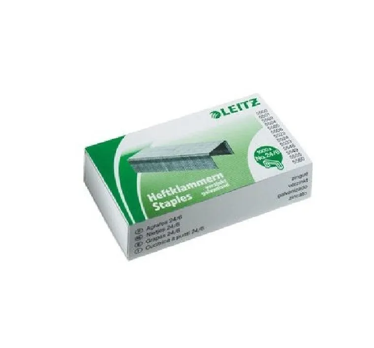 Leitz, zszywki, 24/6, 1000 szt.