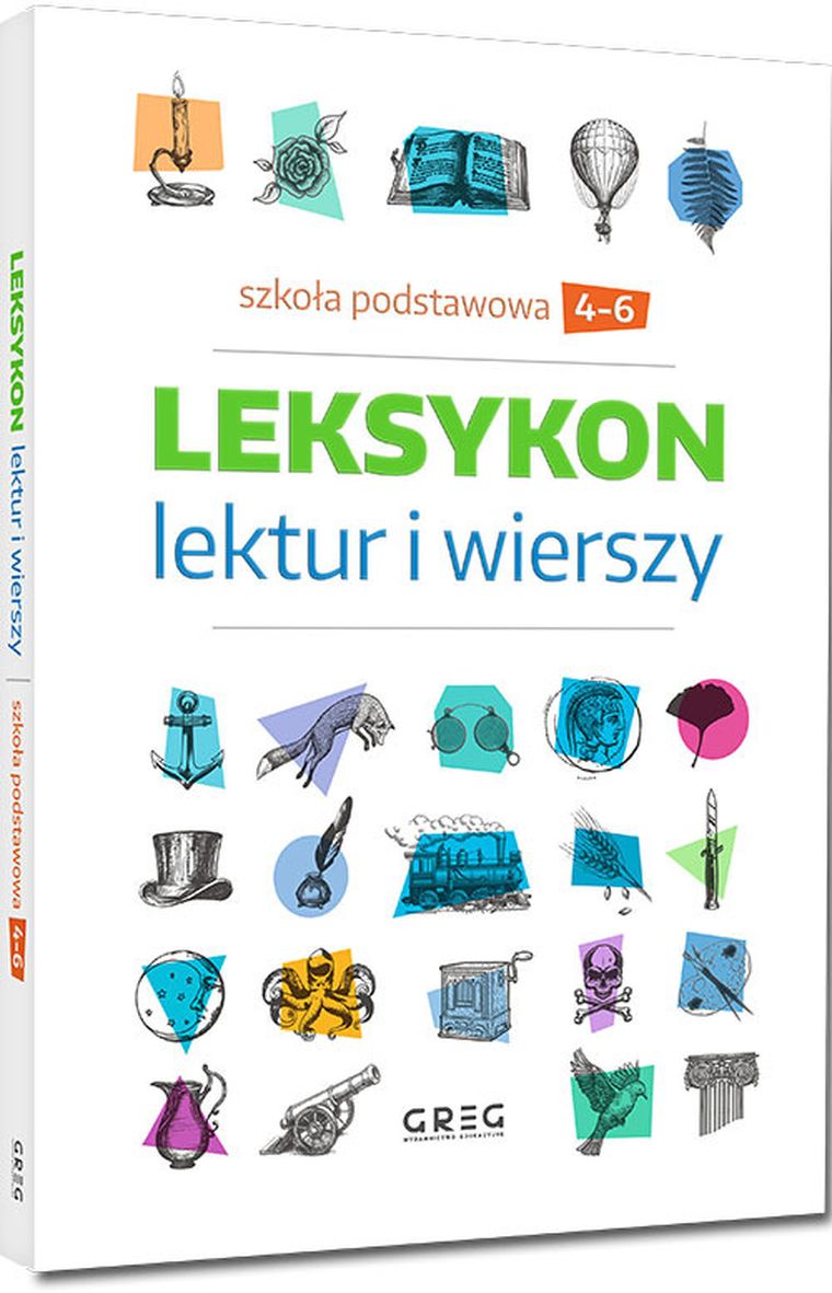Leksykon lektur i wierszy. Szkoła podstawowa. Klasy 4-6
