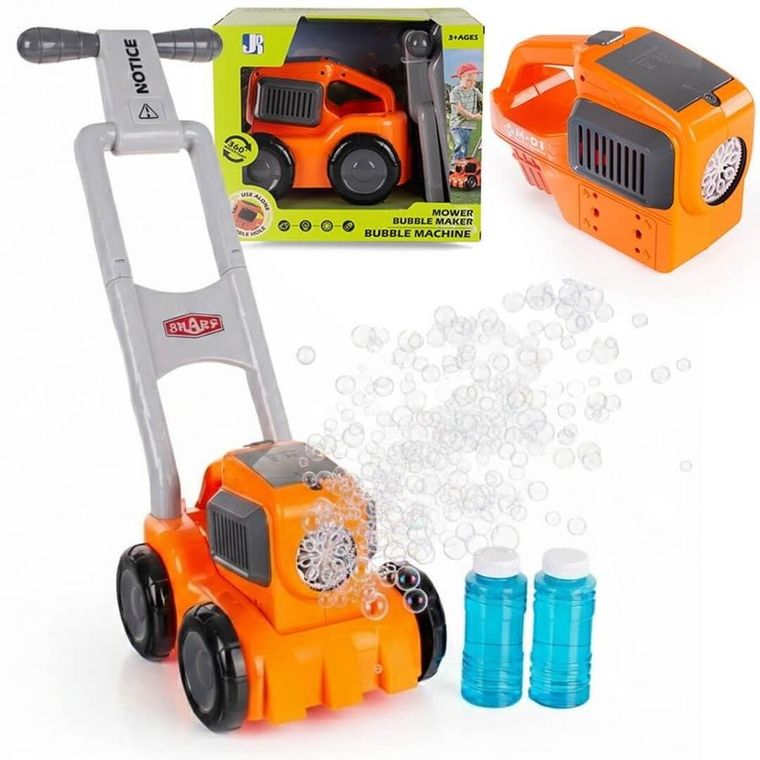 Lena, kosiarka, maszyna do baniek mydlanych z płynem, 220 ml