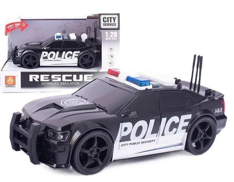 Lena, radiowóz, pojazd ze światłem i dźwiękiem