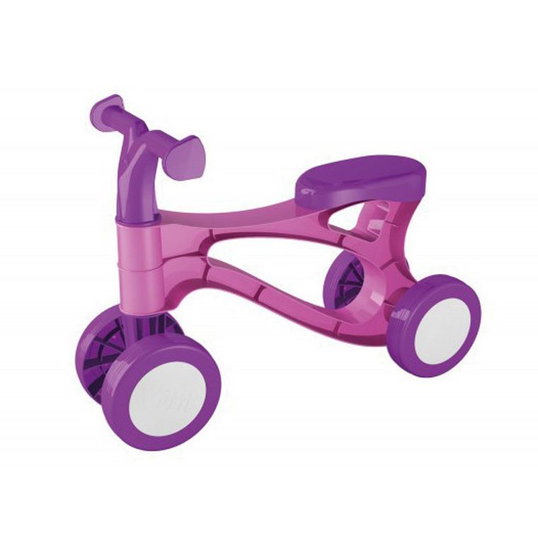 Lena, rowerek, różowy