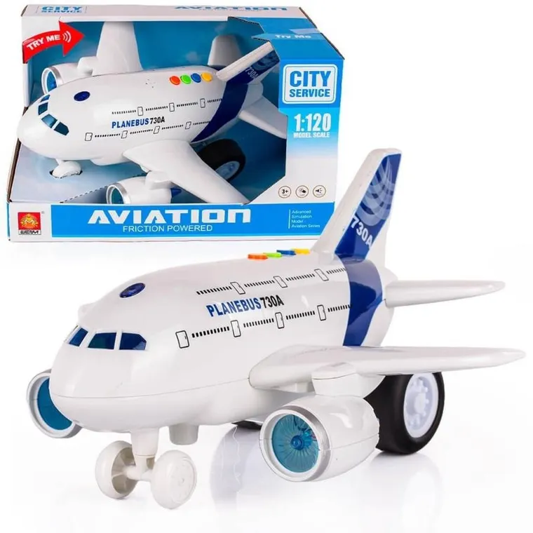 Lena, samolot pasażerski, pojazd interaktywny