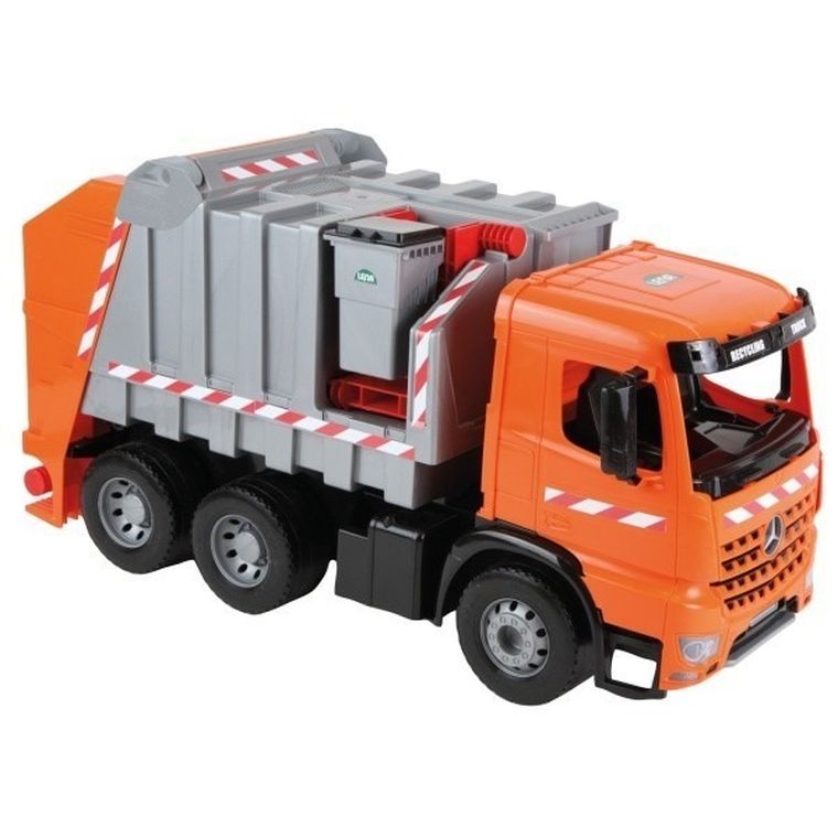 Lena, Śmieciarka Aroc, pojazd z naklejkami, 74 cm