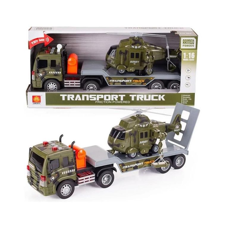 Lena, Tir z helikopterem wojskowym, światło i dźwięk, 1:12