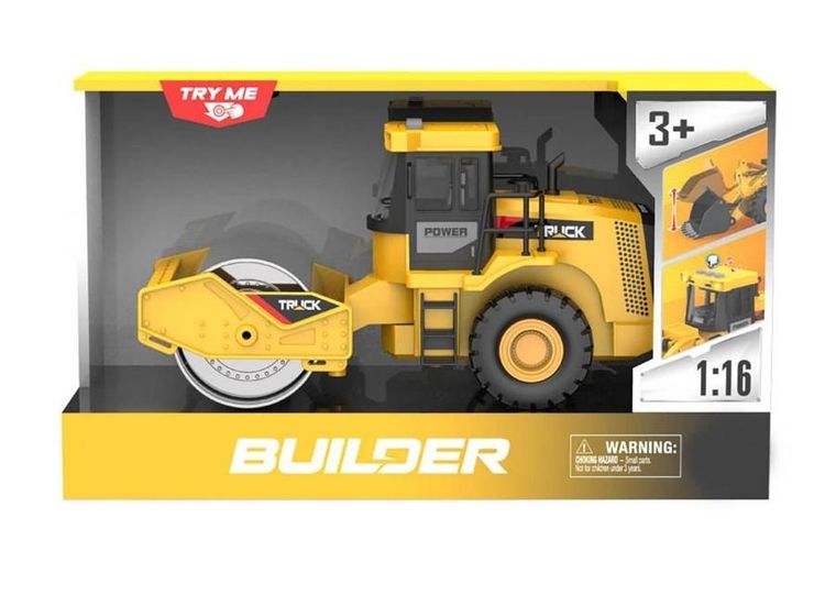 Lena, walec, interaktywny pojazd budowlany