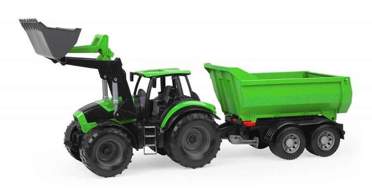 Lena, Worxx, Deutz Fahr 7250, traktor z przyczepą