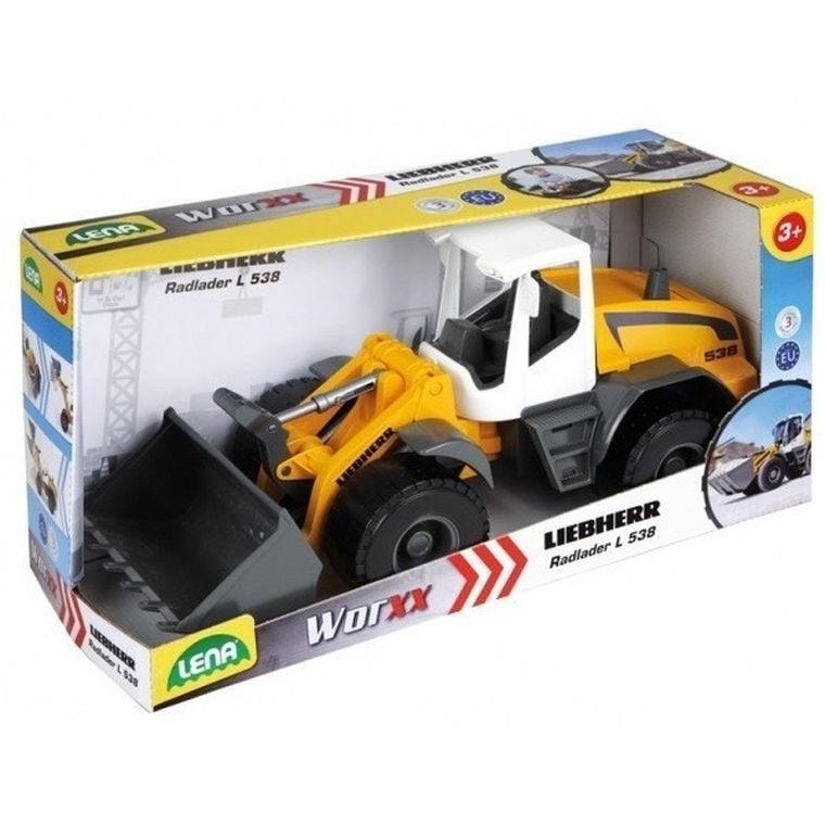 Lena, Worxx, Spychacz Liebherr, pojazd, 48 cm