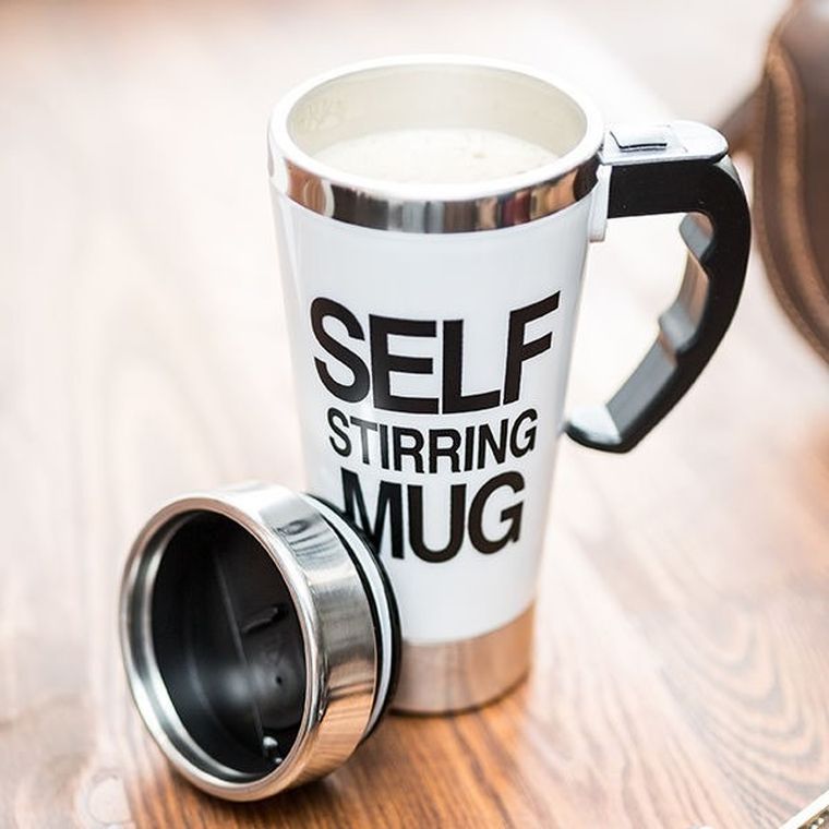 Leniwy kubek, biały