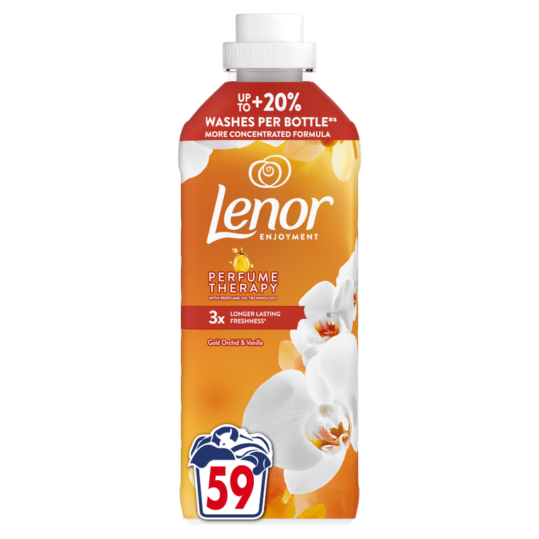 Lenor, Perfume Therapy, płyn do płukania tkanin, 59 prań, Orchid & Vanilla