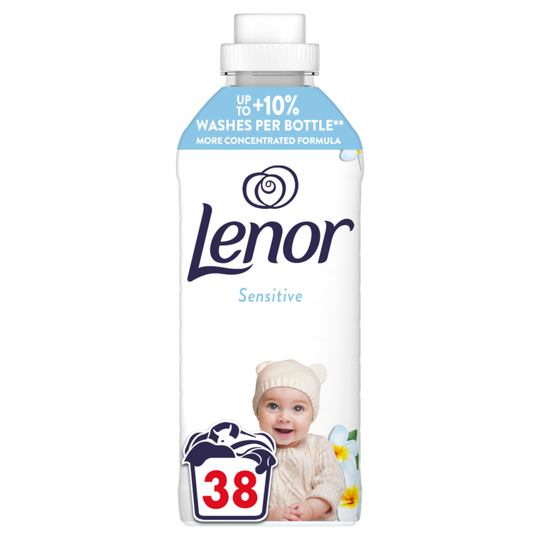 Lenor, płyn do płukania tkanin, 38 prań, Sensitive