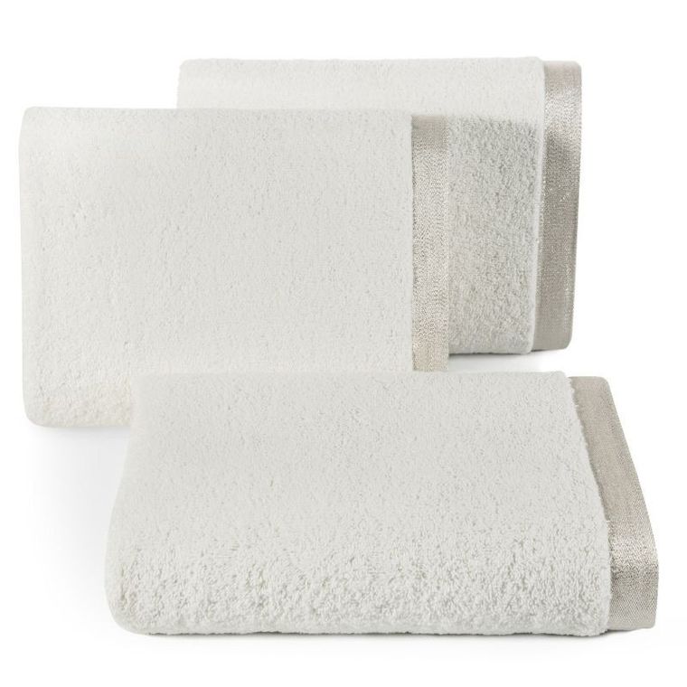 Lenore, ręcznik z błyszczącą bordiurą, 50-90 cm