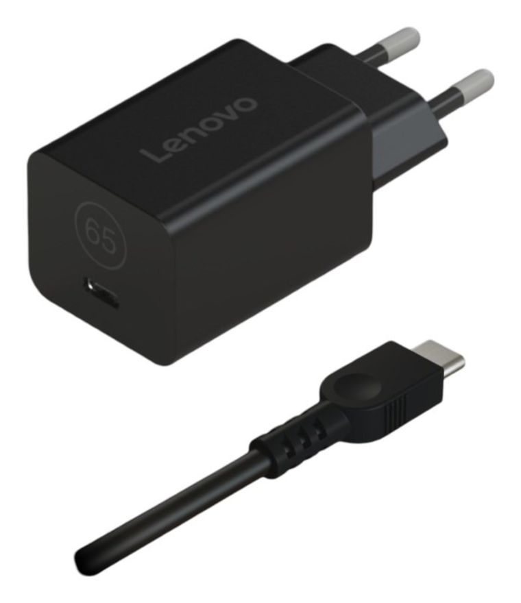 Lenovo, adapter, GaN Nano, 65W, 40AWGN65EU