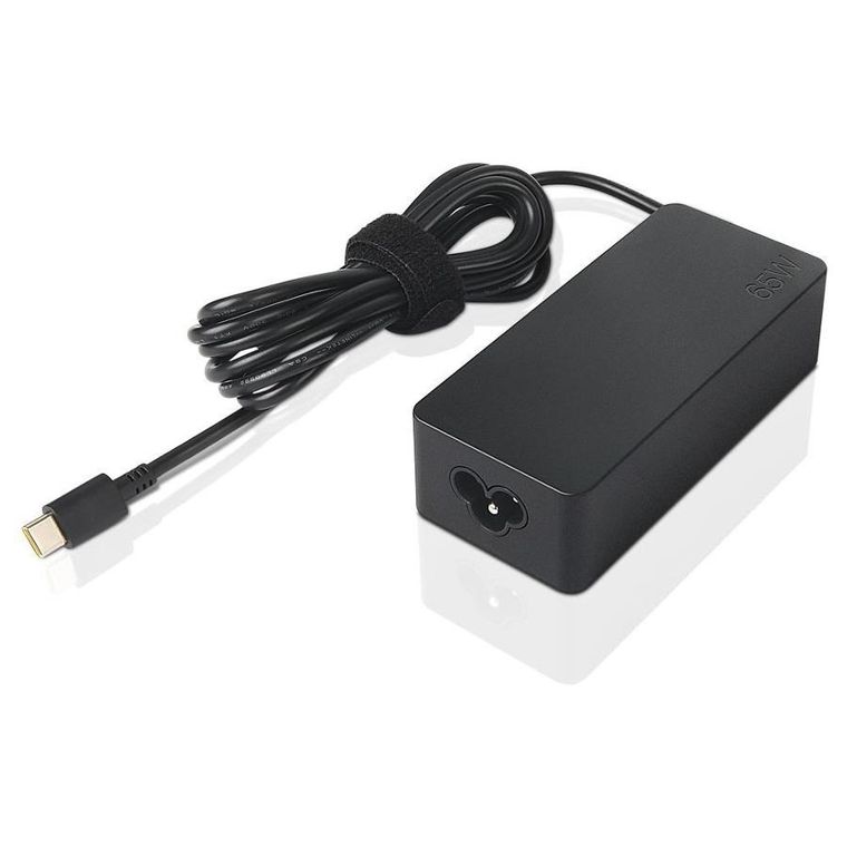 Lenovo, zasilacz do notebooka, 65W, USB-C, czarny, GX20P92529