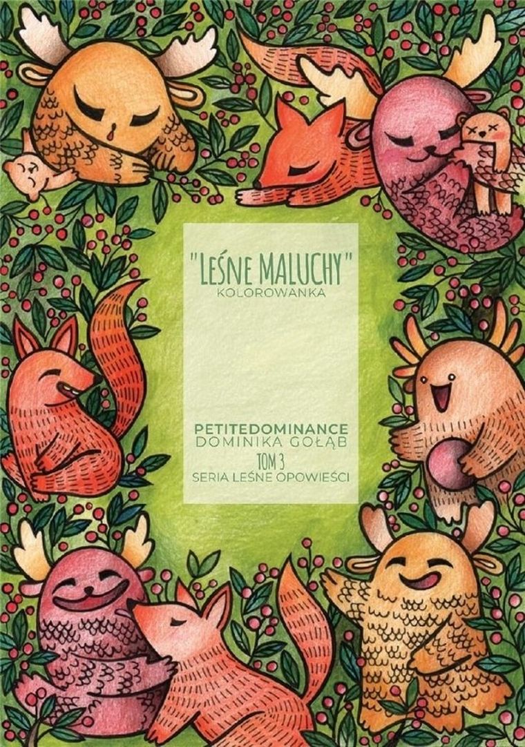 Leśne maluchy. Tom 3. Kolorowanka
