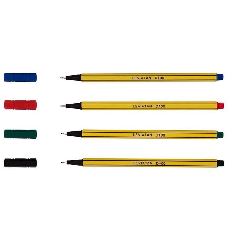 Leviatan, cienkopis, 4 kolory
