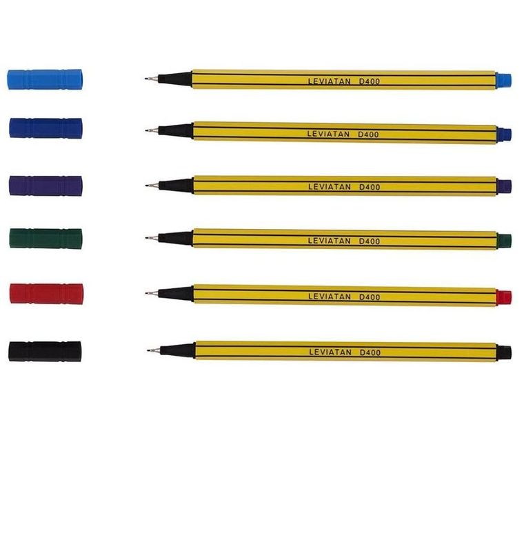 Leviatan, cienkopis, 6 kolorów