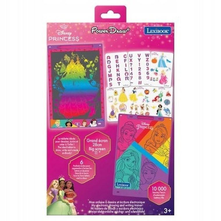 Lexibook, Księżniczki Disneya, E-ink, tablet edukacyjny