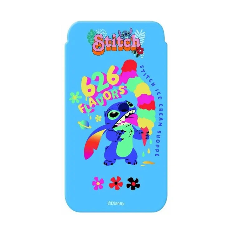 Lexibook, Lilo i Stitch, kalkulator kieszonkowy, niebieski, 8 cyfrowy wyświetlacz