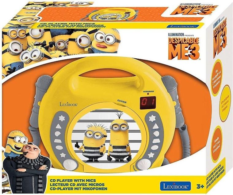 Lexibook, Minionki, przenośny odtwarzacz CD