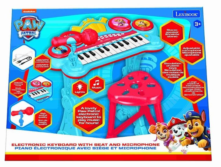 Lexibook, Psi Patrol, keyboard, pianino elektroniczne
