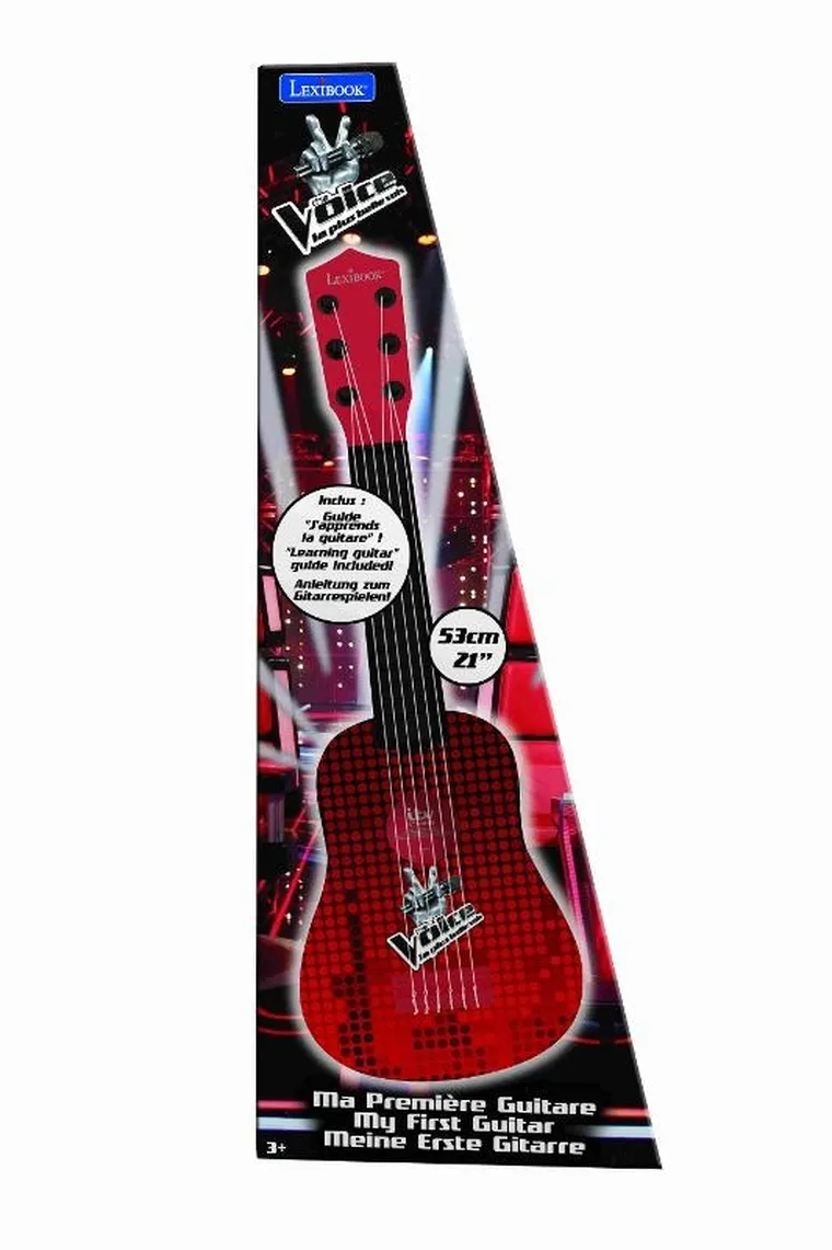Lexibook, The Voice, Moja pierwsza gitara, 53 cm