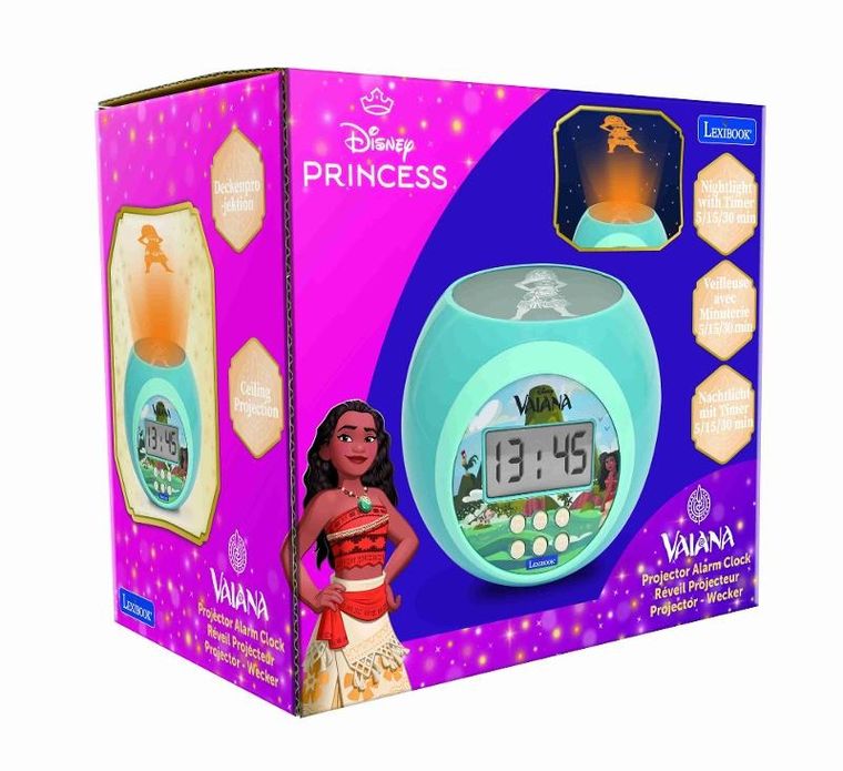 Lexibook, Vaiana, budzik z projektorem
