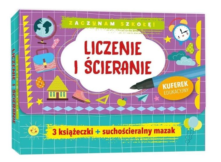 Liczenie i ścieranie. Zaczynam szkołę!