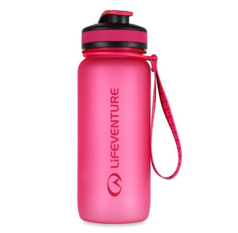 Lifeventure, bidon, 650 ml, różowy