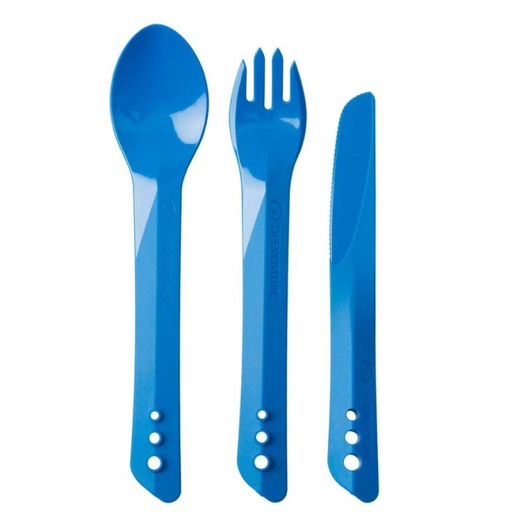 Lifeventure, sztućce turystyczne, Blue