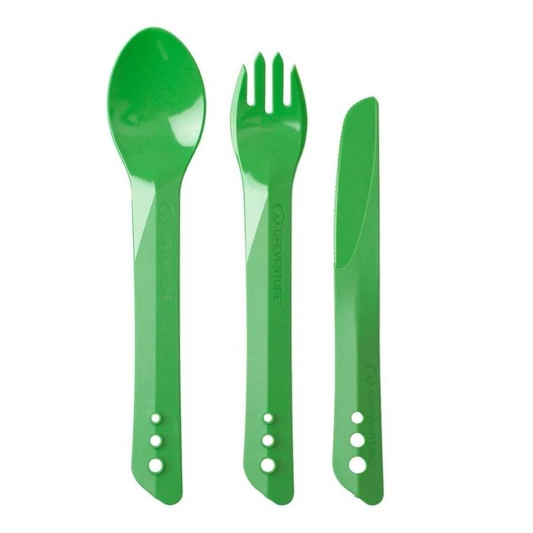 Lifeventure, sztućce turystyczne, Green