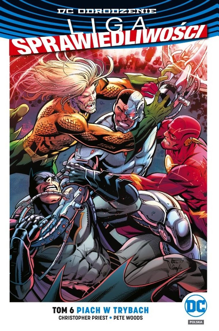 Liga Sprawiedliwości. DC Odrodzenie. Tom 6. Piach w trybach