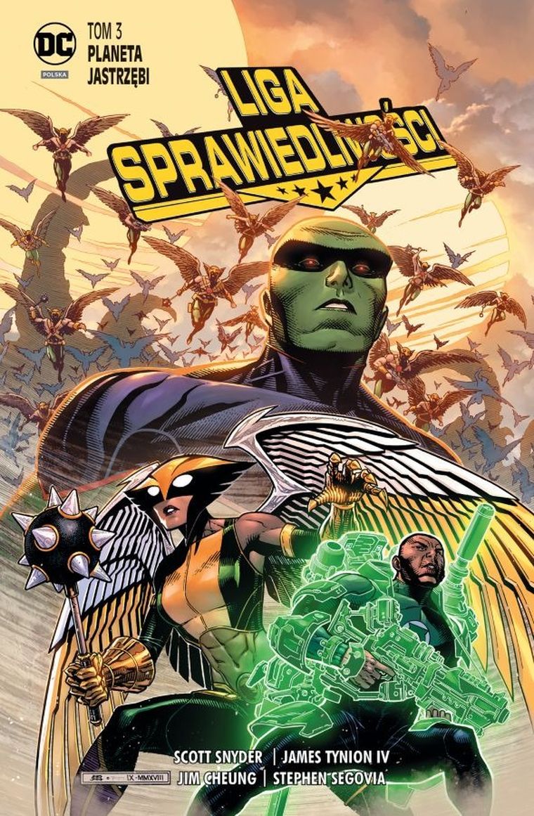 Liga Sprawiedliwości. Tom 3. Planeta Jastrzębi