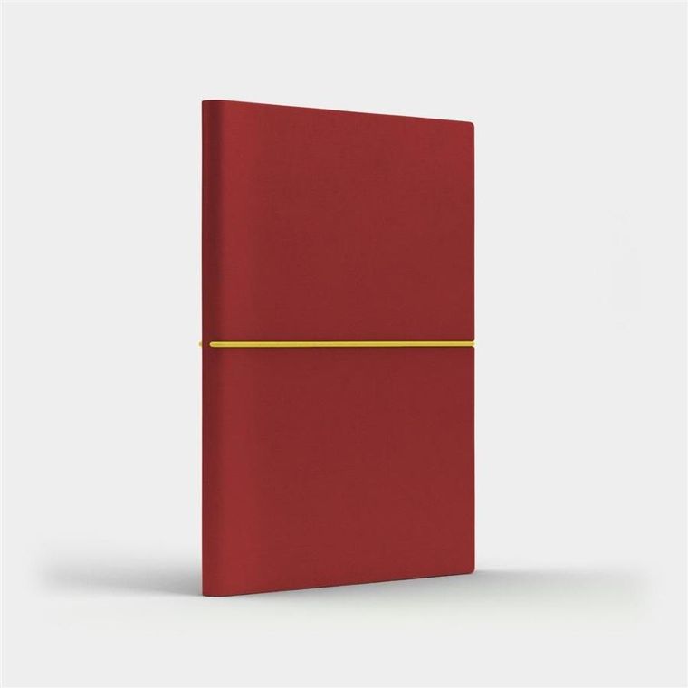 Like U, Fun M, notatnik A5, kropki, czerwony/jasnozielony, 1 szt.