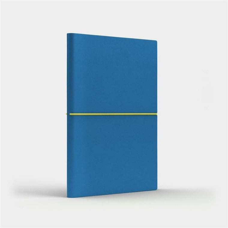 Like U, Fun M, notatnik A5, linia, niebieski/cytrynowy, 1 szt.