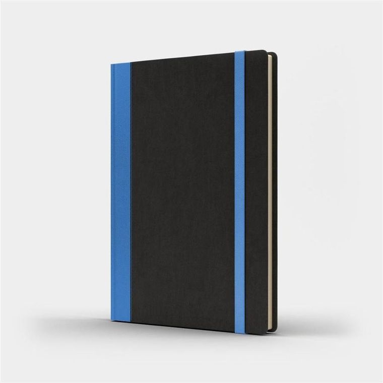 Like U, Pro L, notatnik B5, kratka, czarny/niebieski, 1 szt.